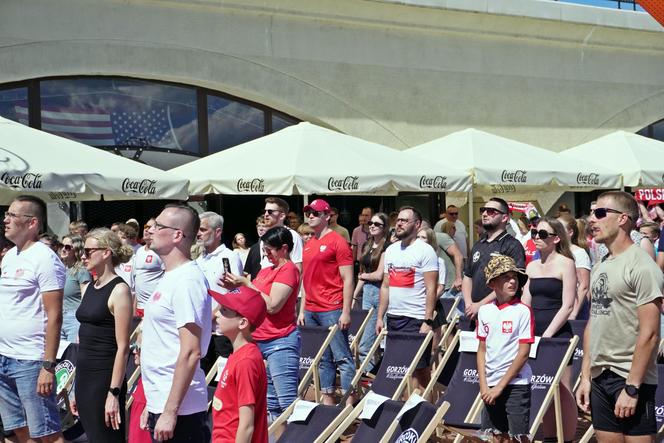 Tłumy gorzowian kibicowało Polakom w specjalnie przygotowanej Strefie Kibica