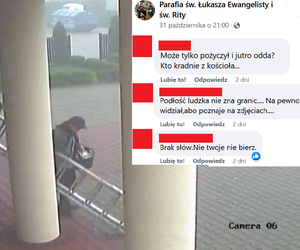 Ukradł drabinę z kościoła. Parafia prosi na Facebooku o zwrot własności [GALERIA]