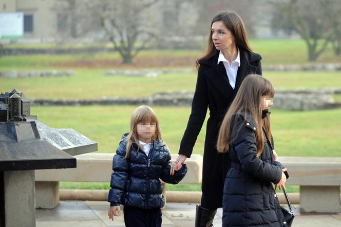 Marta Kaczyńska nie przyszła na grób bo nie miała z kim zostawić córeczki