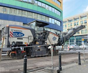 Przebudowa ul. Okrzei w Warszawie