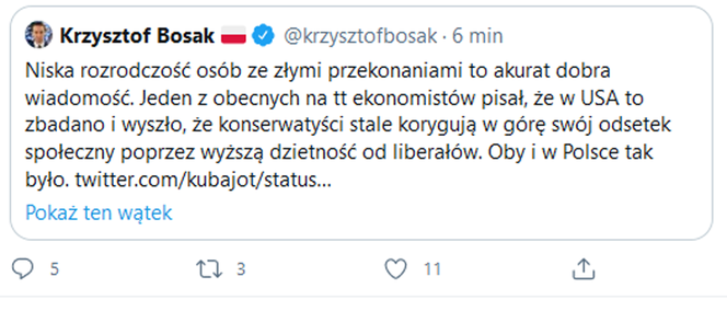 Krzysztof Bosak Twitter