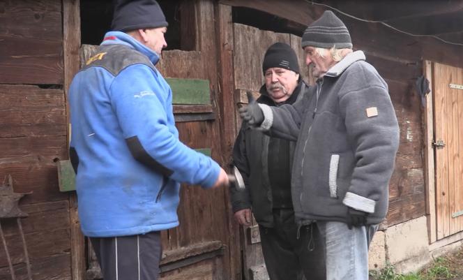 Rolnicy. Podlasie. Nerwowo w Plutyczach. Gienek żartował, Walek komentował