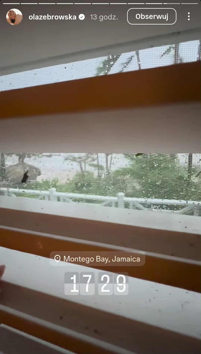 Żebrowscy nadają z Jamajki. Zabrali głos po uderzeniu huraganu