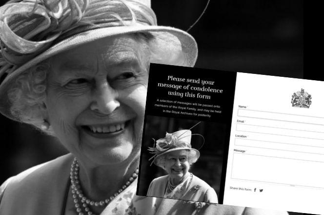 Śmierć Elżbiety II. Udostępniono księgę kondolencyjną na stronie internetowej rodziny królewskiej