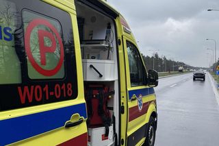 Wypadek w Rembertowie 11.04.2025