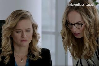 M jak miłość odc. 1735. Julia (Marta Chodorowska), Sylwia (Hanna Turnau)