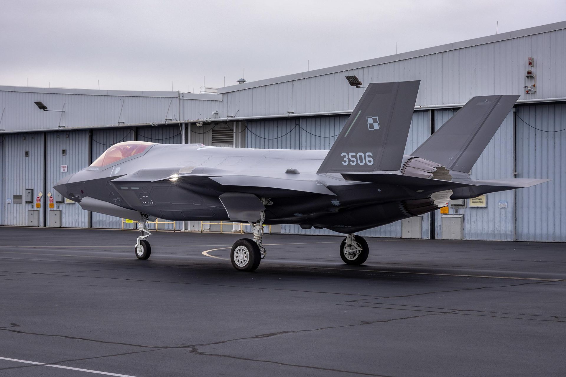 F-35 dla Polski w bazie Ebbing
