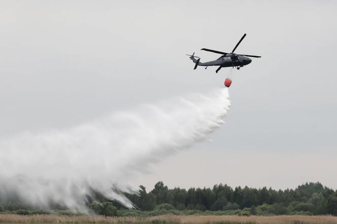 Pożar Biebrzańskiego Parku Narodowego opanowany! Nocny dozór pogorzeliska [ZDJĘCIA]