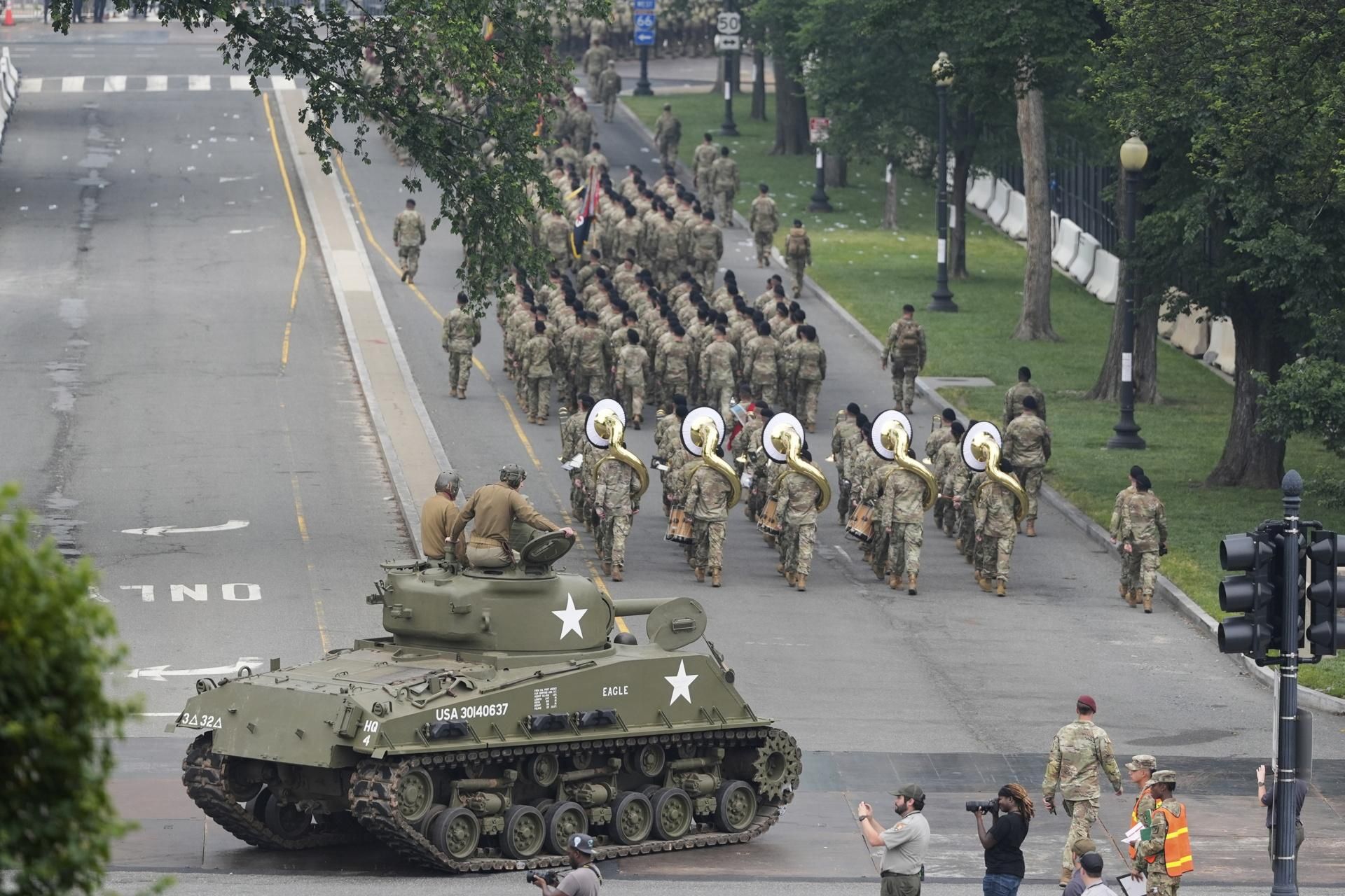Parada wojskowa w USA