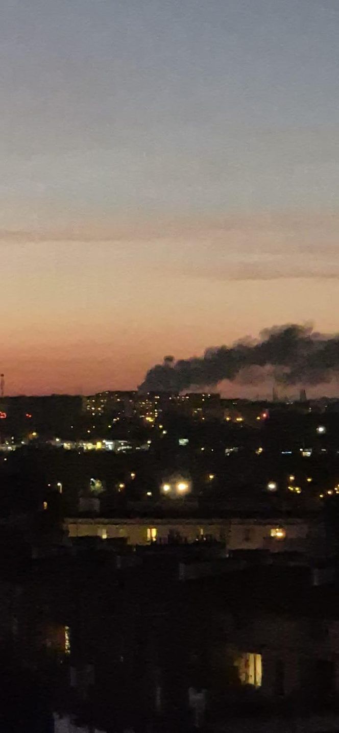 Pożar chińskiego sklepu w Rudzie Śląskiej