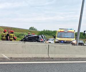 Wypadek na autostradzie A4