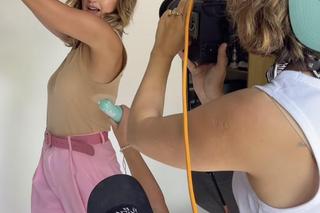 Barwy szczęścia na planie. Asia Sokalska (Anna Gzyra)