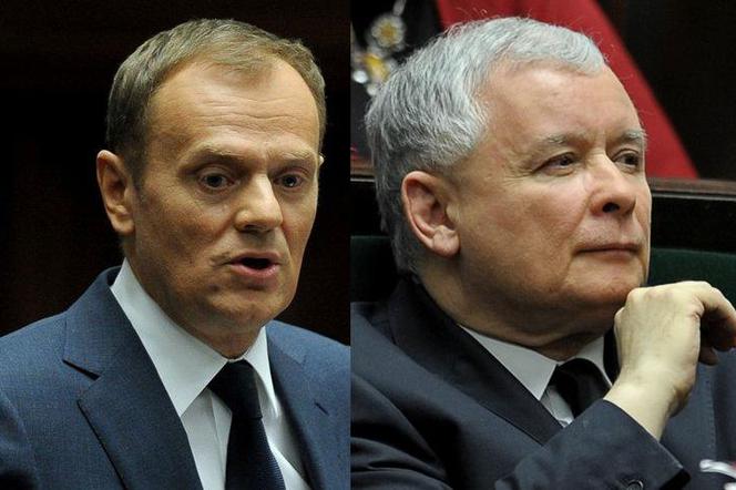 Donald Tusk, Jarosław Kaczyński
