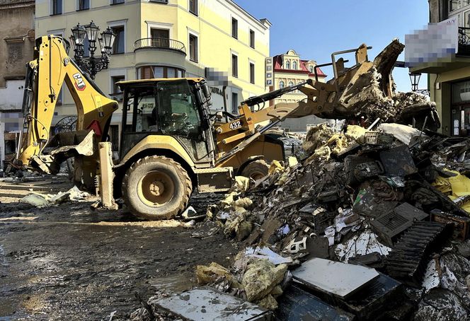 Pojechaliśmy do Kłodzka. Niszczycielski żywioł spustoszył miasto. Trwa wielkie sprzątanie