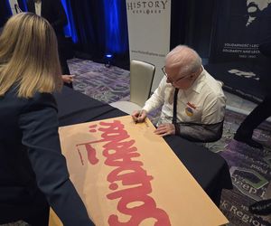 Lech Wałęsa w podróży po Ameryce Północnej