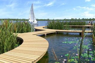 Pomosty nad jeziorem Słupeckim