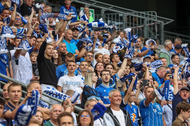 Frekwencja dopisała! Kibice na meczu Lech Poznań - Pogoń Szczecin