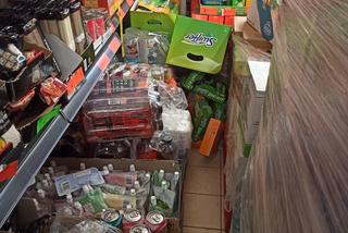 Bałagan w Biedronce w Sosnowcu