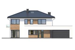 Projekt domu Wzorcowy - wariant I od Muratora - wizualizacje, plany, rysunki