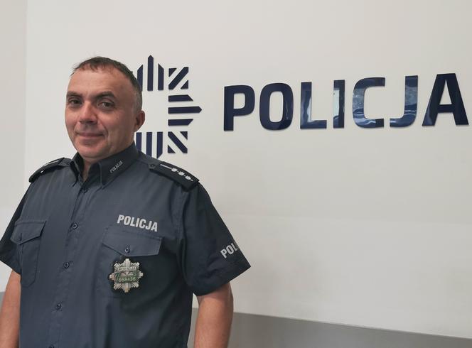 Bohaterska akcja policjanta z Brodnicy. Uratował topiącego się wędkarza