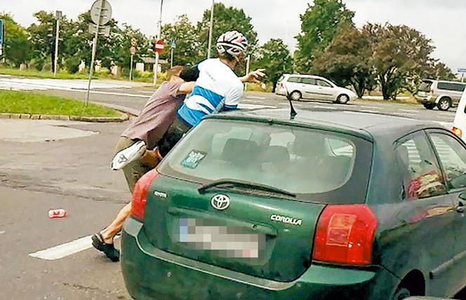 Kierowca napadł na Maćka Dowbora