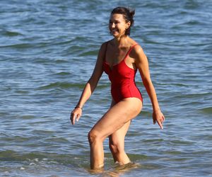 Anna Popek pracuje w zimnym morzu