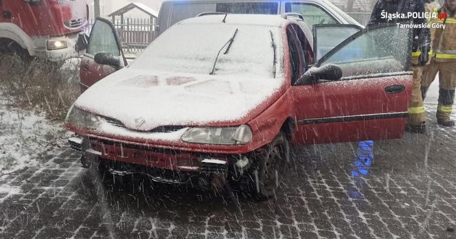 Pijany zasnął za kierownicą