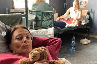 Instagram. Kasia (Katarzyna Glinka) na planie w więzieniu