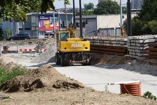 Budowa nowego torowiska na ul. Perłowej w Bydgoszczy 