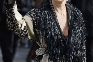 Sharon Stone podczas Milan Fashion Week 2025