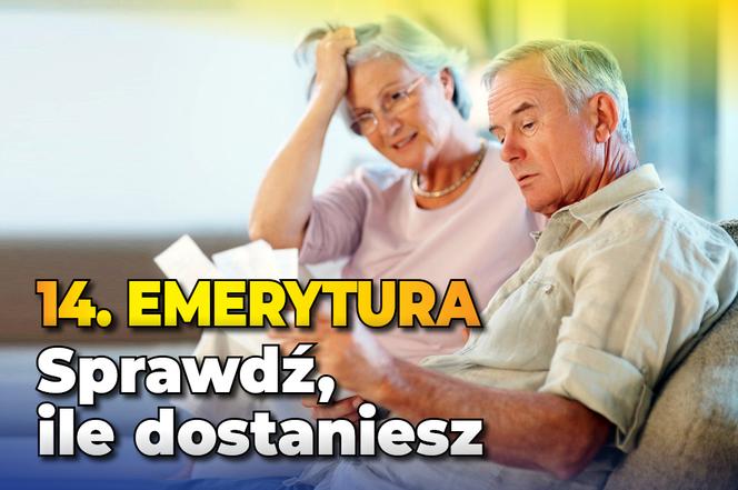 14. emerytura - sprawdź, ile dostaniesz 