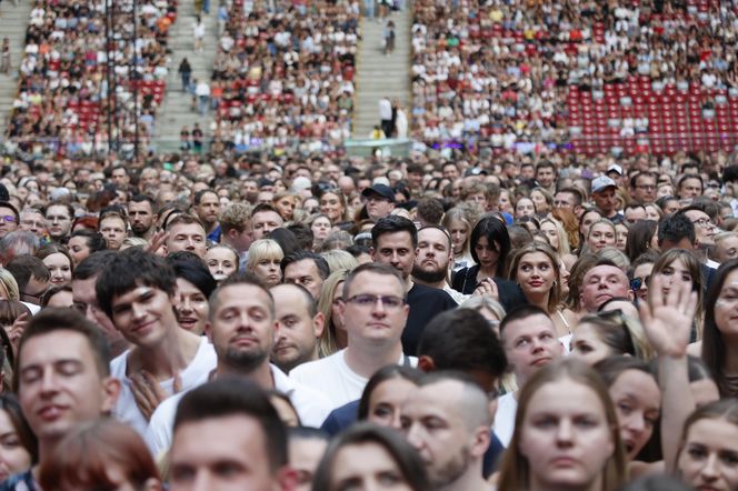 Koncert Jennifer Lopez w Warszawie (25.07.2025) - część druga. Organizatorem koncertu jest Prestige MJM