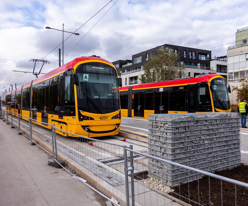 Budowa tramwaju do Wilanowa na kilka tygodni przed otwarciem