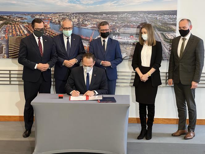 Droga Czerwona podpisanie dokumentów