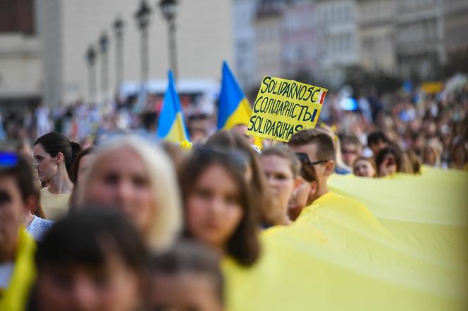 Warszawa Świętuje Dzień Niepodległości Ukrainy. Trzaskowski: „Zawsze będziemy z wami"