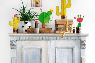 DIY - miękkie kaktusy z filcu. Niebanalna dekoracja zachwyca pomysłowością