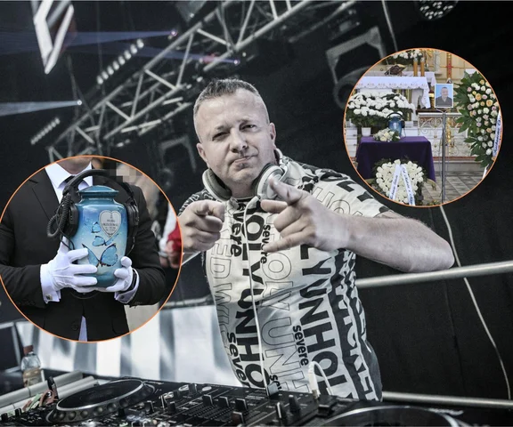 Bliscy pożegnali DJ'a Hazela. Poruszające zdjęcia z pogrzebu