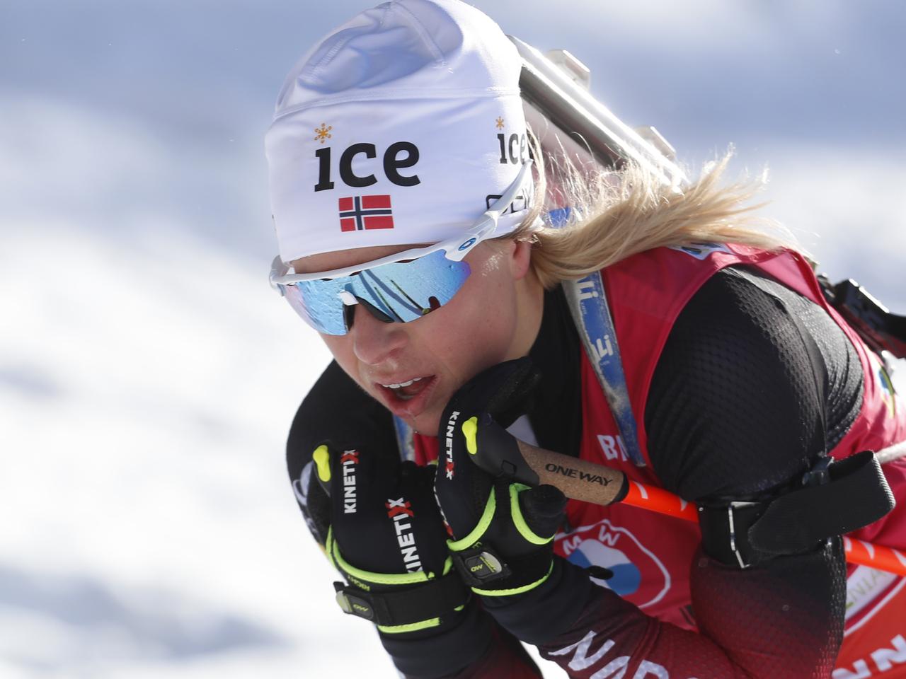 Polskie biathlonistki poza czołówką. Złoty medal w sprincie dla Norweżki Eckhoff