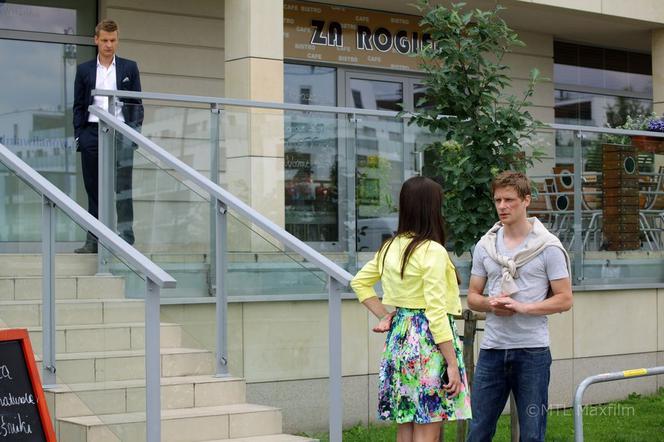 M jak MIŁOŚĆ. Madzia (Anna Mucha) i Michał Ozon (Dariusz Wnuk)