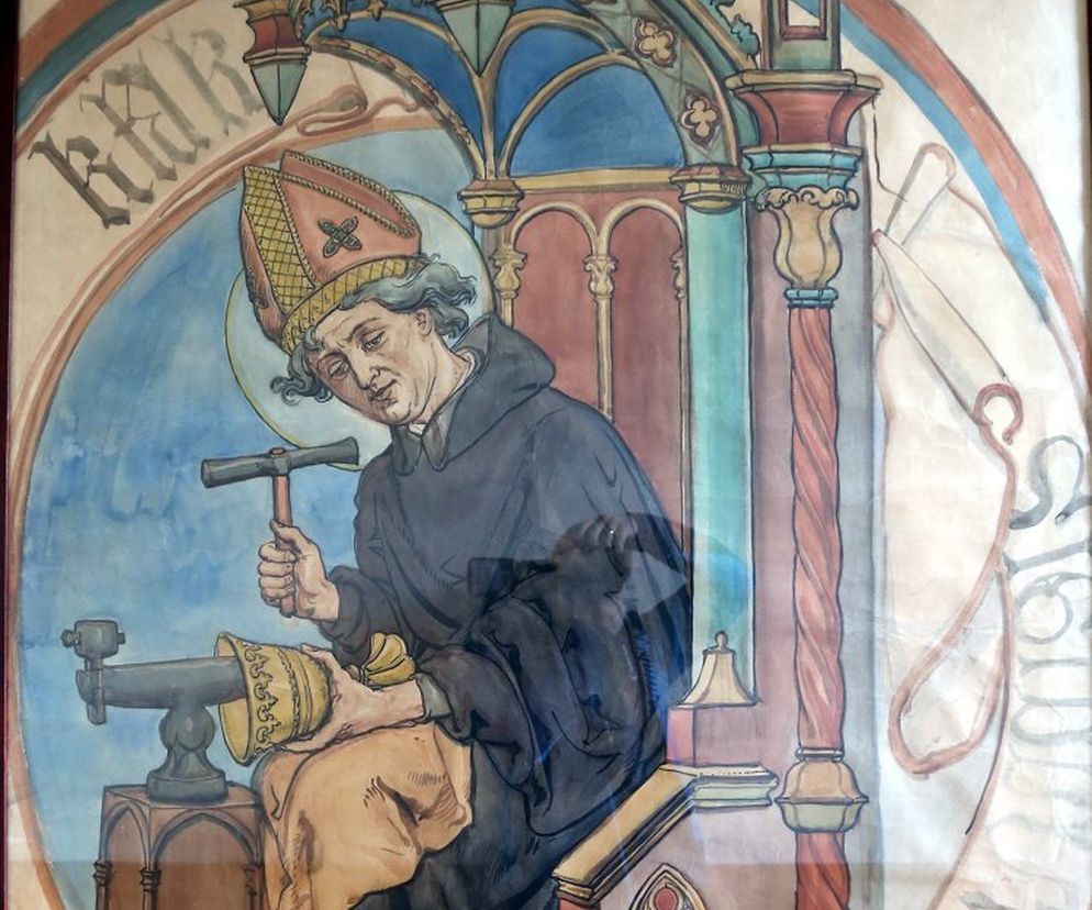 Święty Longin, patron dzwonkarzy, Jana Matejki