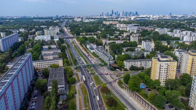 Wiadukt Trasy Łazienkowskiej prawie gotowy