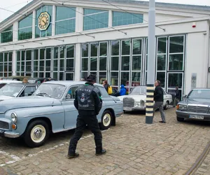 Przebudowa starej zajezdni tramwajowej w Szczecinie. Dzisiaj - Muzeum Techniki i Komunikacji