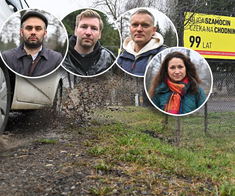 Chcemy chodnika i autobusu. Mieszkańcy ul. Szamocin na Białołęce apelują do urzędników