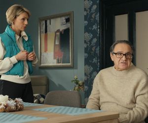 Barwy szczęścia odc. 3200. Jerzy Marczak (Bronisław Wrocławski), Malwina (Joanna Gleń)