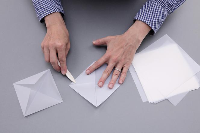 DIY: lampa origami