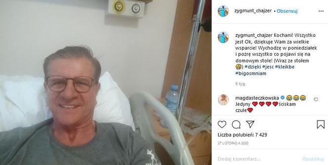 Chajzer wygrał z rakiem