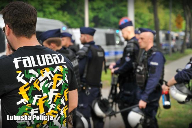 Lubuska policja zabezpieczała derby w Zielonej Górze