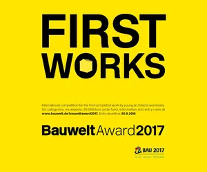 Najlepszy debiut architektoniczny. Bauwelt Award 2017