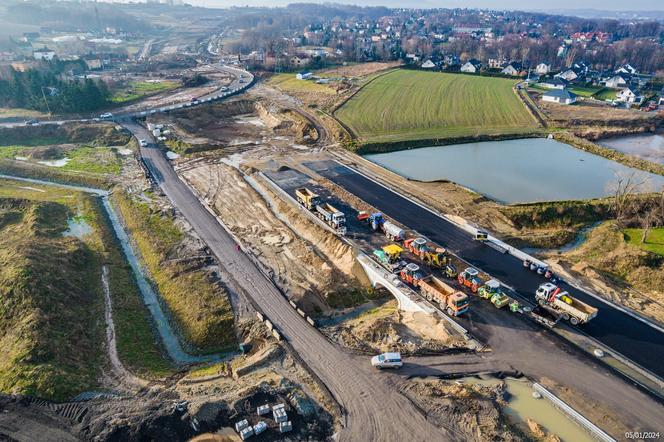 Budowa drogi ekspresowej S1 Dankowice - Suchy Potok ZDJĘCIA