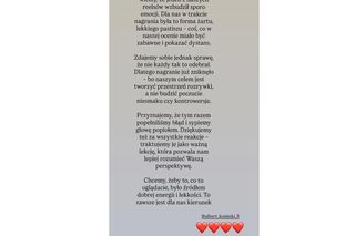 Oświadczenie Mai Bohosiewicz